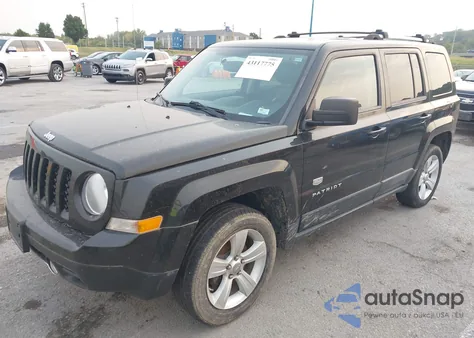 2011 Jeep Patriot Latitude X из США, поврежденный, VIN 1J4NF4GB1BD202189
